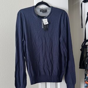 Banana Republic Dark Blue Crewneck Sweater